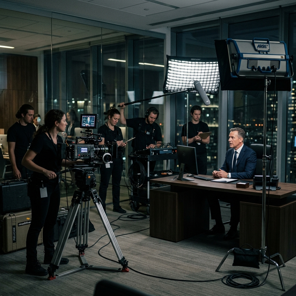 Produção de vídeo institucional